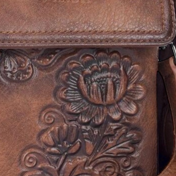 NWT Brown Crossbody Bag - Picture 10 of 11